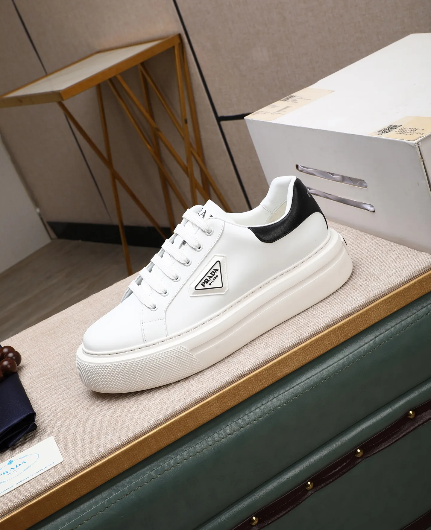 Men's shoes 💰580 [PRADA] Popular items in men's shoe counters, synchronized with the official website, high-quality shipments ✔️Original cowhide + cowhide lining, 1🆚1 replica, original original outsole, 38-45 (customized for 45, non-refundable)